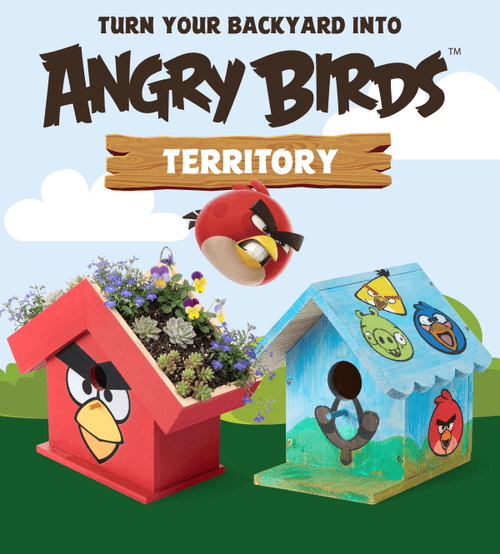 Introducing the WildYard X Angry Birds™ Collection: Turn Your Garden Into a Wildlife Habitat