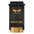 Single Chamber Bat House (Black)