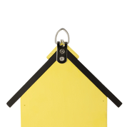 Bee house with yellow roof and hanging hook – Big Bee Box