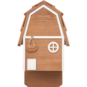 Bat Barn Junior – Two Chamber Premium Cedar Bat Barn (Brown)