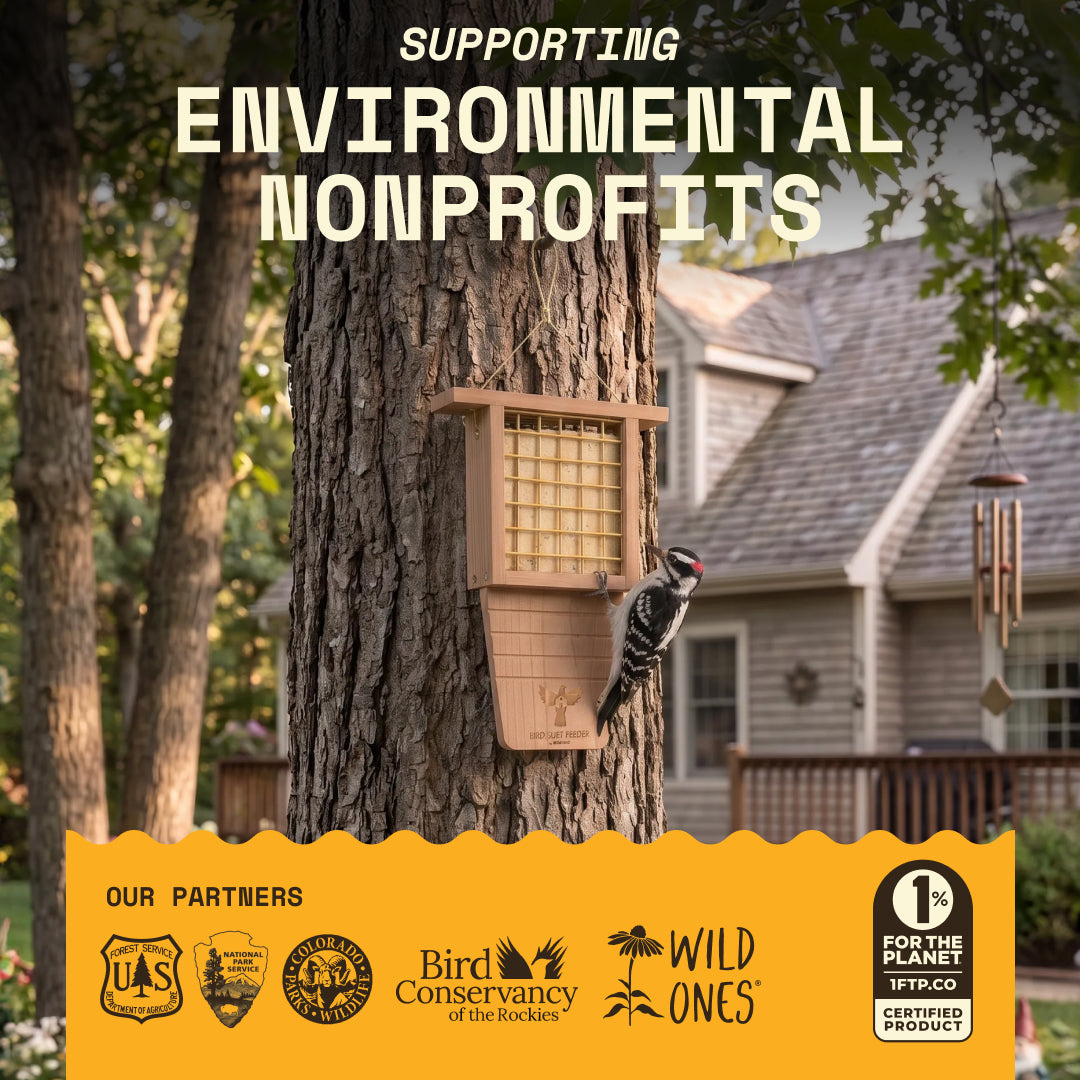 WildYard is a certified 1% for the Planet member, shown with its environmental nonprofit partners