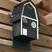Grange à Chauves-Souris Junior – Deux Chambres Cèdre Premium (Noir)