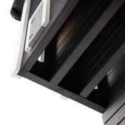 Grande Grange à Chauves-Souris – Trois Chambres Cèdre Premium (Noir)