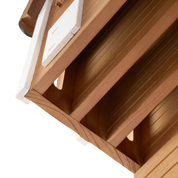 Grande Grange à Chauves-Souris – Trois Chambres Cèdre Premium (Marron)