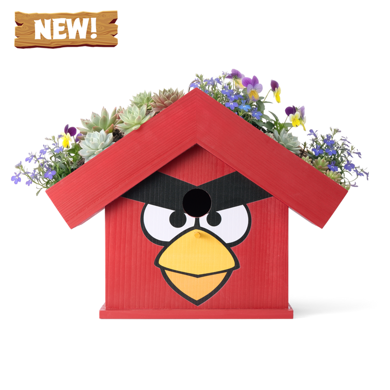 WildYard X Angry Birds™ - Flowerpot Birdhouse