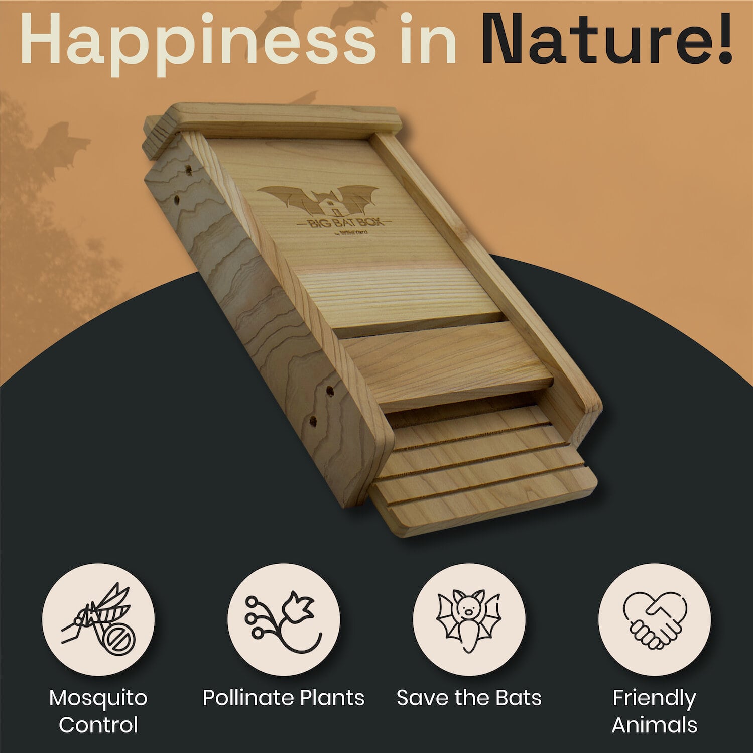 benefits of cedar bat box